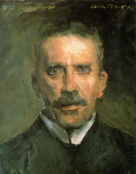 Portrait of the Poet Josef Ruederer